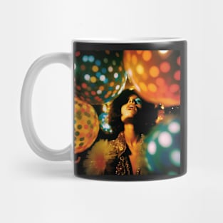 Vintage disco girl Mug